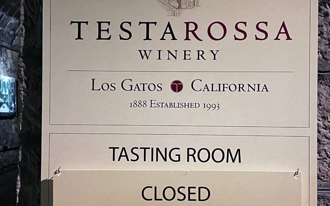 California Road Trip: Testarossa Winery